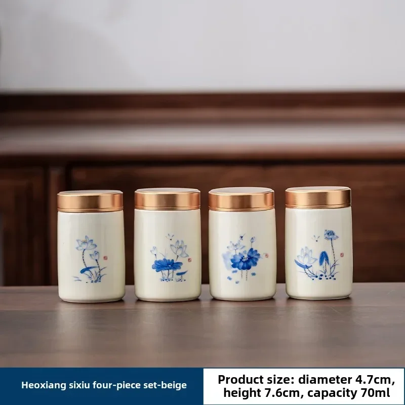 4 ชิ้น/ล็อต Boutique เซรามิคชา - Herbal Wellness Blend บทวิจารณ์และราคา