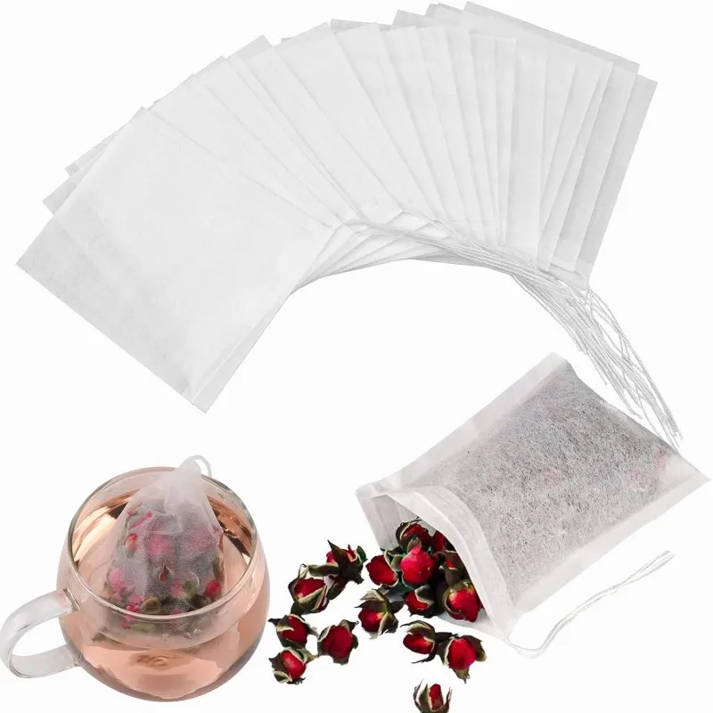 100pcs Disposable Teabags ผ้าไ - Herbal Wellness Blend บทวิจารณ์และราคา