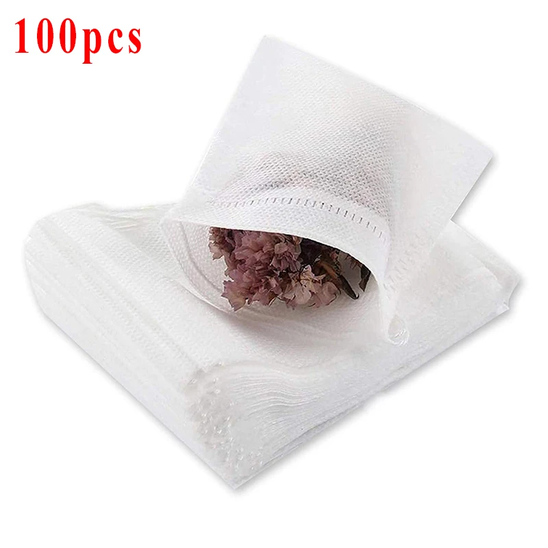 100pcs Disposable Teabags ผ้าไ - Herbal Wellness Blend บทวิจารณ์และราคา