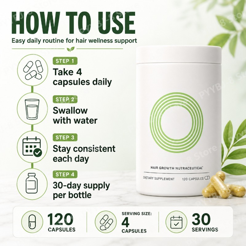 แคปซูลบำรุงเส้นผมสำหรับผู้หญิง - Herbal Wellness Blend บทวิจารณ์และราคา