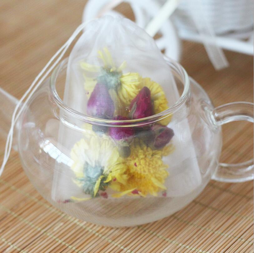 50 ชิ้น/ล็อตถุงชาเปล่าวัสดุไนล - Herbal Wellness Blend บทวิจารณ์และราคา